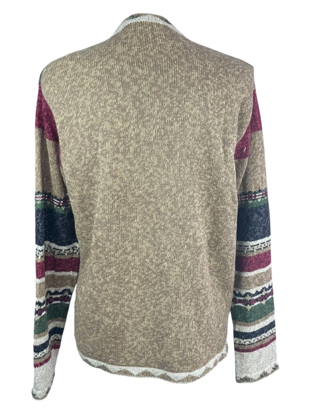 Cottagecore Patchwork Embroidered Cardigan M Homestead Farmhouse Floral Vintage - Picture 4 of 12